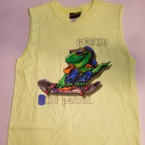 SALE!!! NEW Gecko Hawaii Muscle Shirt YOUTH Medium
